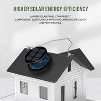 corlado | Solar-Vogelhaus mit LED – Leuchtende Gartenlaterne & Futterstation in einem!