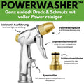 Powerwasher - Leistungsstarker Hochdruckreiniger für jeden Gartenschlauch