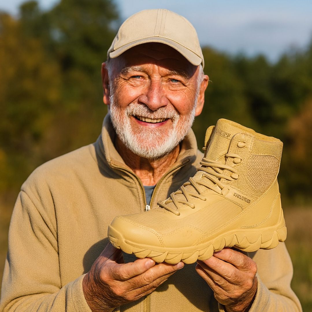 TacticStep - Taktischer, Ergonomischer & Wasserdichter Outdoor-Stiefel