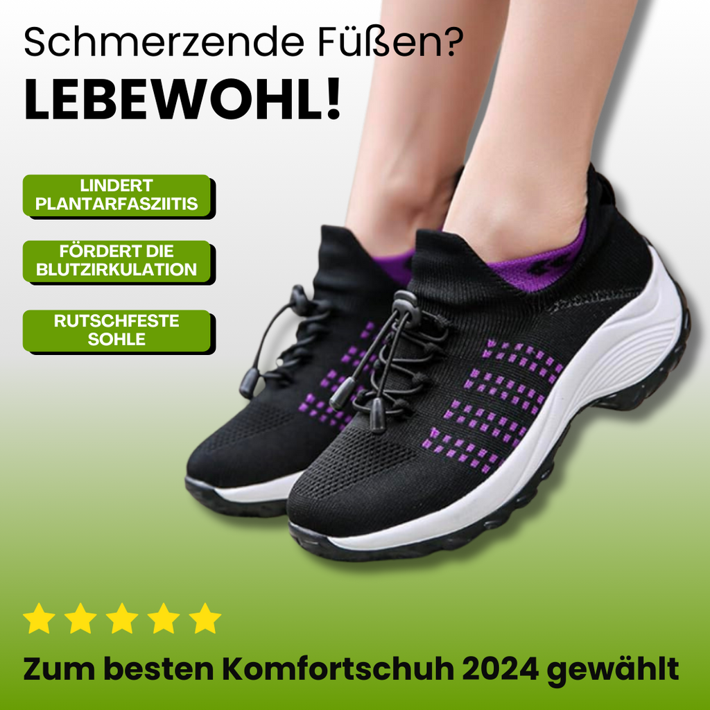Orthofit - ergonomische schmerzlindernde Komfort-Schuhe für Damen