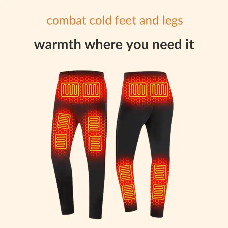 corlado | Thermo-unterwäsche mit Heizung – Beste wiederaufladbare Heizkleidung UK für Männer & Frauen, Winter Basisschicht Komfort