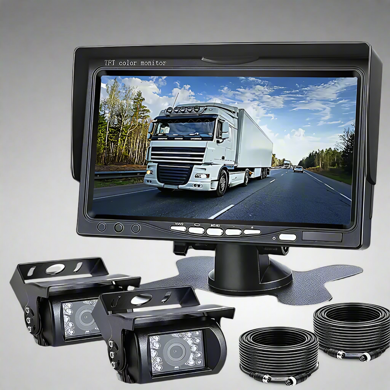 LKW Rückfahrkamera mit Nachtsicht, Monitor, Sicherheitsanzeige