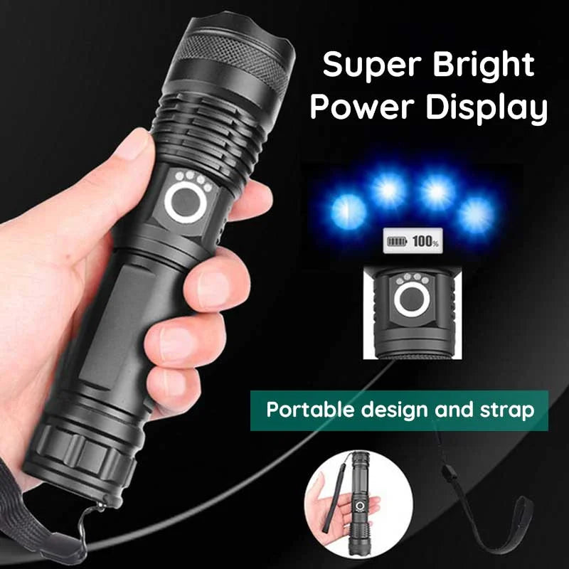 corlado | USB leistungsstarker Taschenlampe
