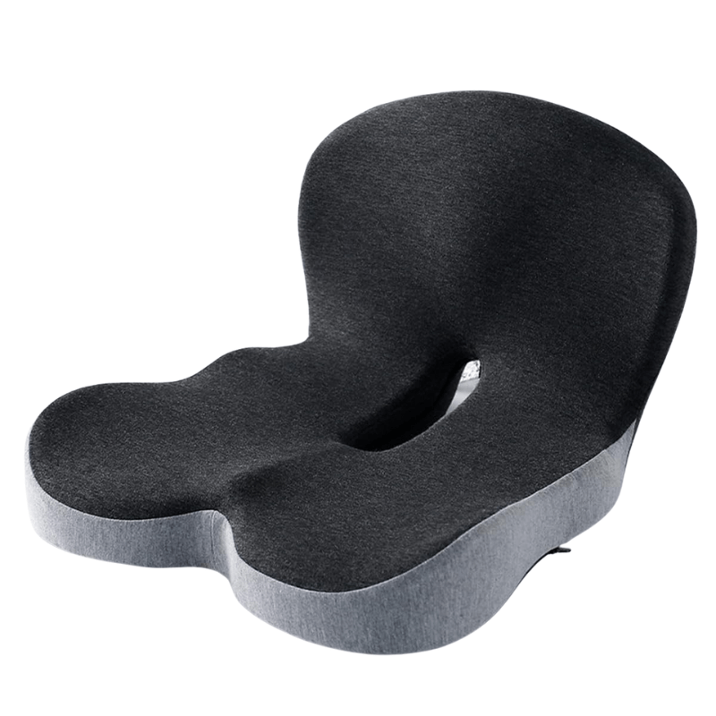 corlado | Ergonomisches Sitzkissen mit Lendenstütze für Büro, Auto & Reisen
