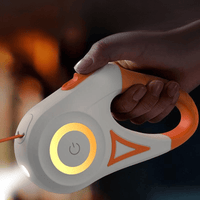 corlado | Leuchtende Hundeleine mit LED-Licht für sicheres Spazierengehen