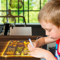 corlado | Leuchtendes LED Zeichenbrett für Kinder