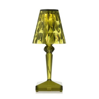 LumiVera – Kristall Tischlampe dekorativ modern warmweiß Licht E27