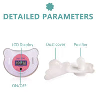 Digitales Baby-Thermometer als Schnuller