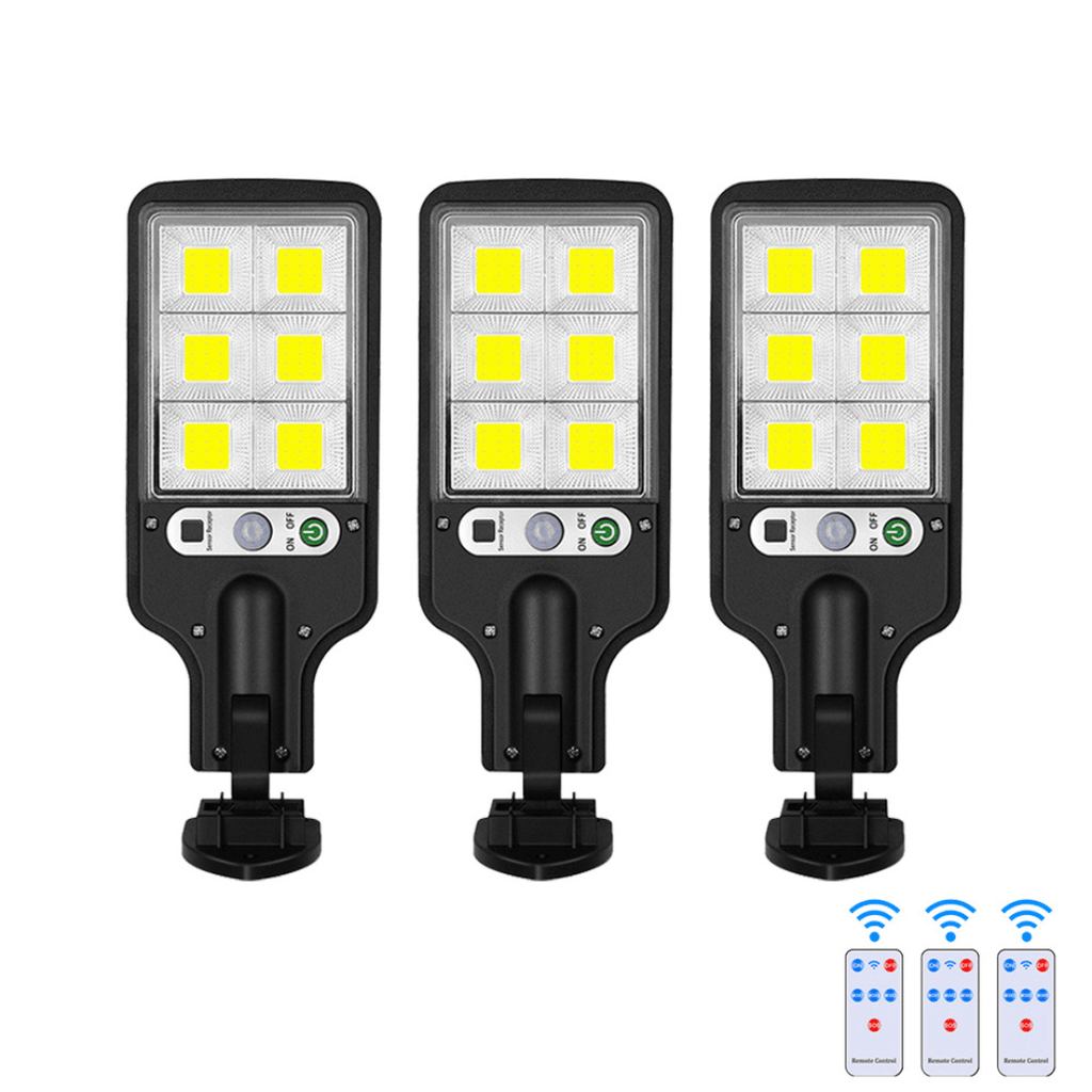 corlado | Solar LED-Außenstrahler mit Bewegungssensor