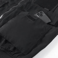 Funktionale Herren Cargo Jacke mit Multitaschen