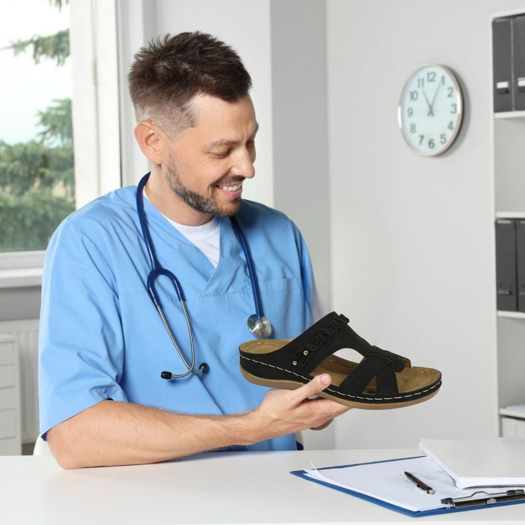 VivaFit - ergonomische & rutschfeste Sandalen zur Schmerzlinderung