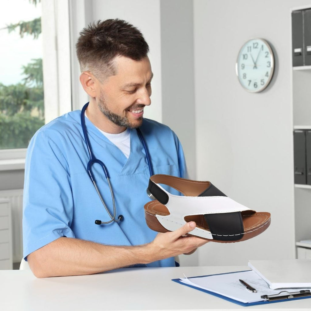 VivaFree - ergonomische & rutschfeste Sandalen zur Schmerzlinderung