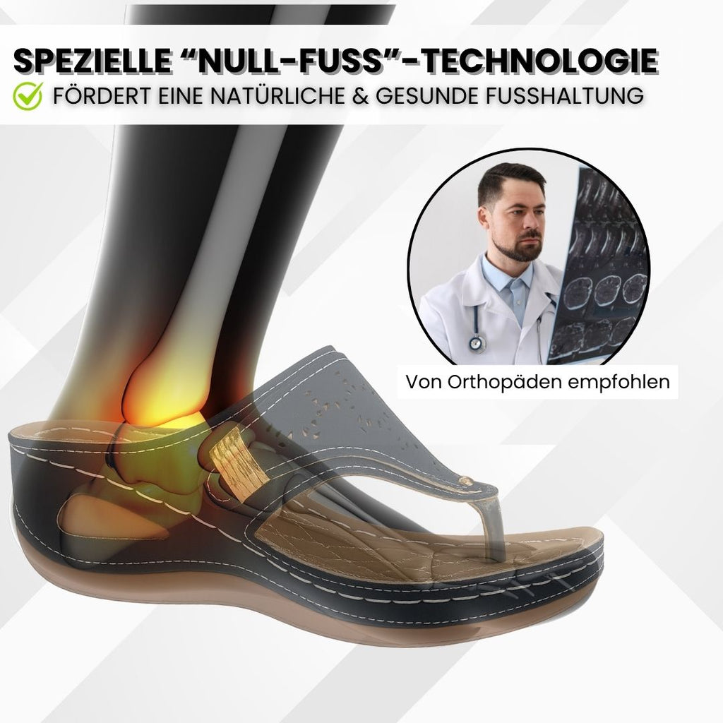 VivaKomfort - ergonomische & rutschfeste Sandalen zur Schmerzlinderung