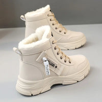 Nordessa – Damen Winterstiefel wasserdicht mit warmem Futter und Plattform