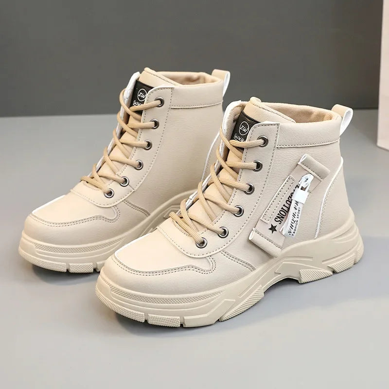 Nordessa – Damen Winterstiefel wasserdicht mit warmem Futter und Plattform
