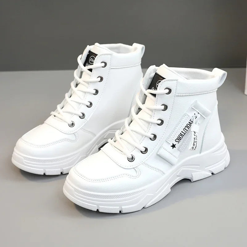 Nordessa – Damen Winterstiefel wasserdicht mit warmem Futter und Plattform
