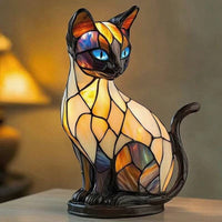 Luna Leuchtkatze – handgefertigte Lampe, die Herzen erstrahlen lässt