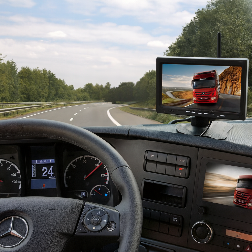 Kabelloses Rückfahrkamera-System, Sicherheitsmonitor für Auto