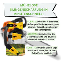 UltraSaw - Kettenschärfer für jede Kettensäge