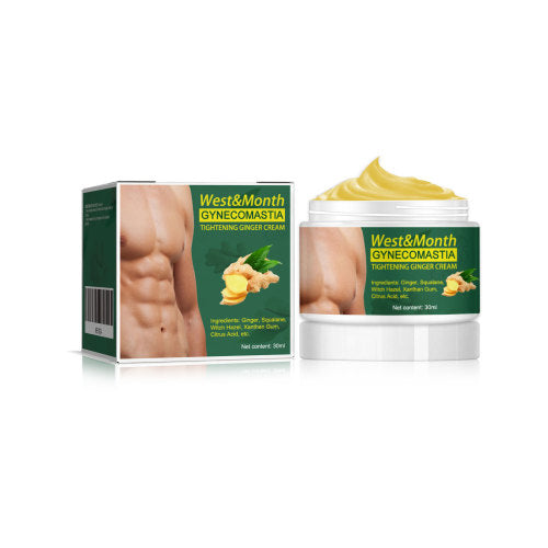 Brust-Massagecreme mit Squalan für Männer