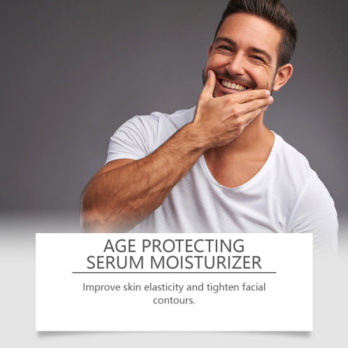 Straffendes Gesichtsserum für Männer mit Peptiden und Retinol