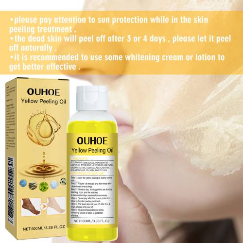 Peeling-Körperöl für strahlende Haut