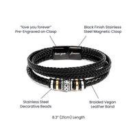 Für meinen Sohn – Ewige Liebe – Armband