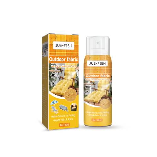 Wasserfestes Textilspray für draußen