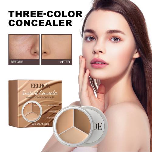 Dreifarbige Concealer-Palette
