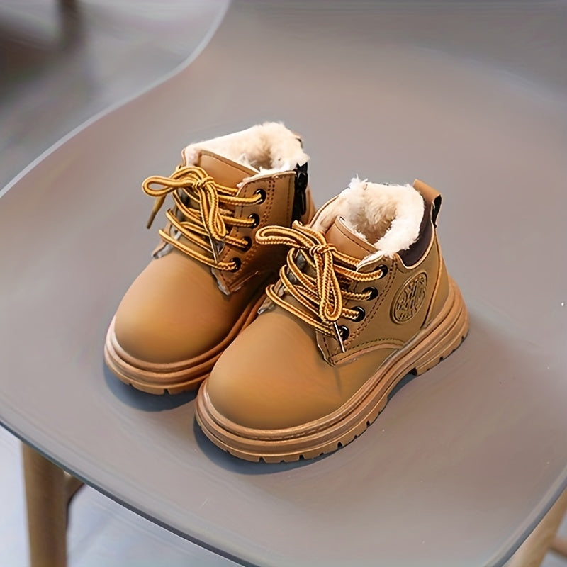 corlado | Wasserfeste Fleece-Winterstiefel für Jungen – Mit Warmfutter & Profilsohle