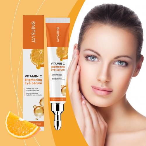 Vitamin C Augencreme mit Massage-Applikator
