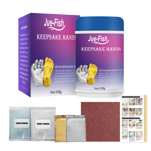 Baby 3D Hand- und Fußabdruck-Set