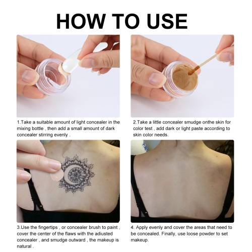 Tattoo Abdeck-Concealer