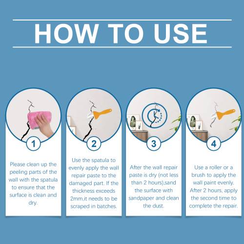 Wand-Reparaturpaste