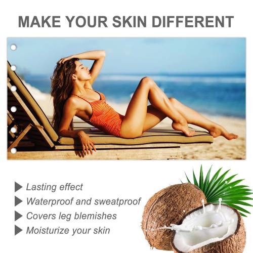 Bronzing-Beincreme für natürliche Bräune, wasserresistent