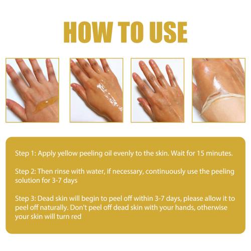 Peeling-Öl für Hände und Füße