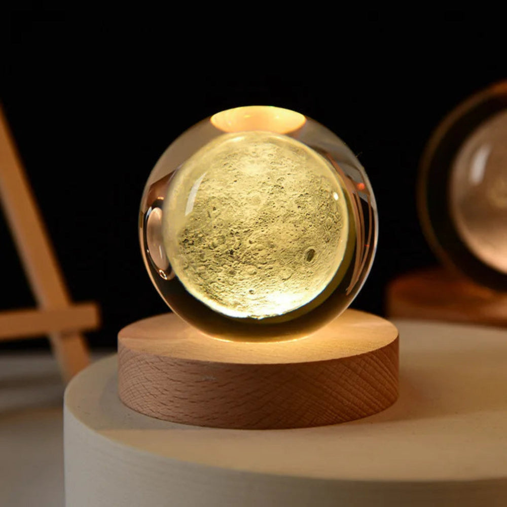 3D-gravierte Universum-Lampe - Kosmisches Licht für Ihren Raum