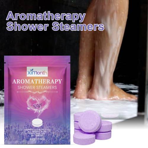 Aromatherapie Dusch-Tabs mit Eukalyptus, Pfefferminze und Lavendel