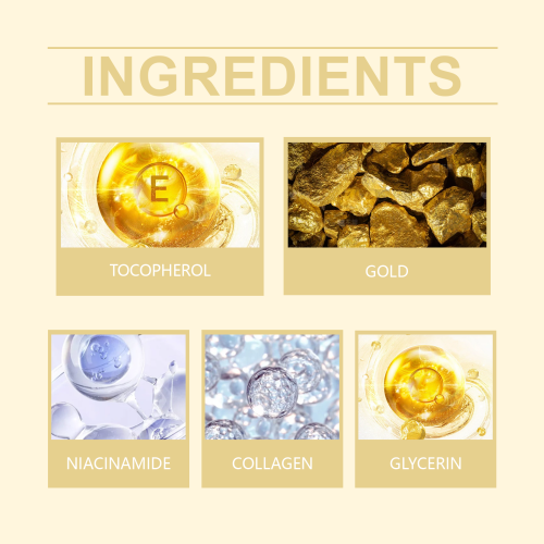 Gold-Kollagen Gesichtscreme mit Niacinamid