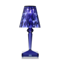 LumiVera – Kristall Tischlampe dekorativ modern warmweiß Licht E27