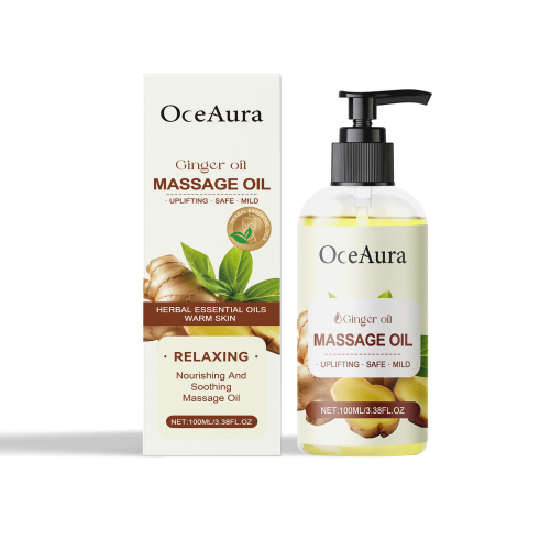 Ingwer Körper-Massageöl, pflegendes Pflanzenöl
