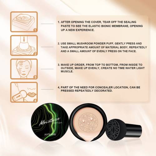 Cushion Foundation mit Pilzquaste