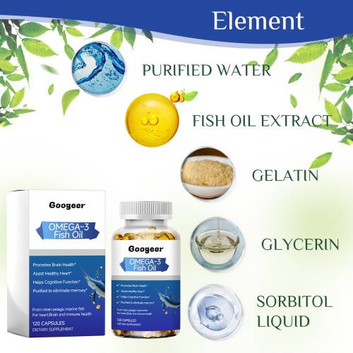 Omega-3 Fischöl Softgels