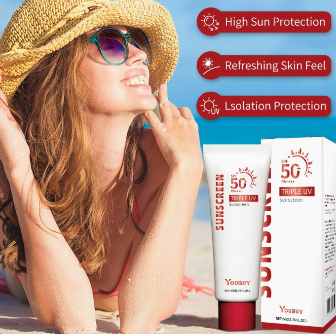 Pflegende Sonnenlotion für Gesicht und Körper, nicht fettend