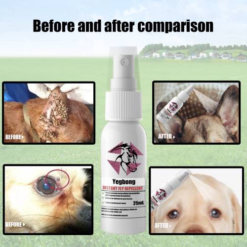 Haustier Fellspray, äußerlich