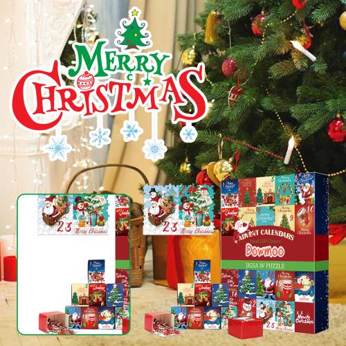 Weihnachts-Adventskalender Puzzle