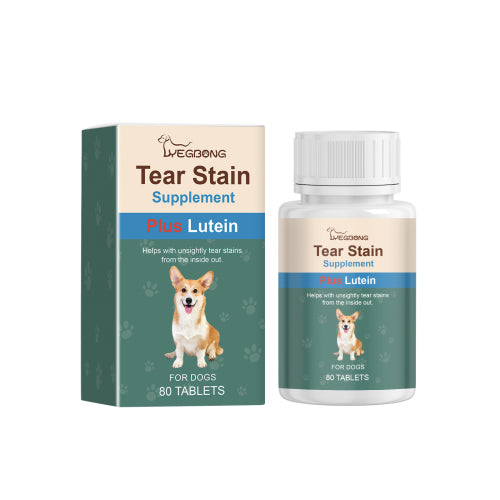 Tabletten für Hunde mit Tränenflecken