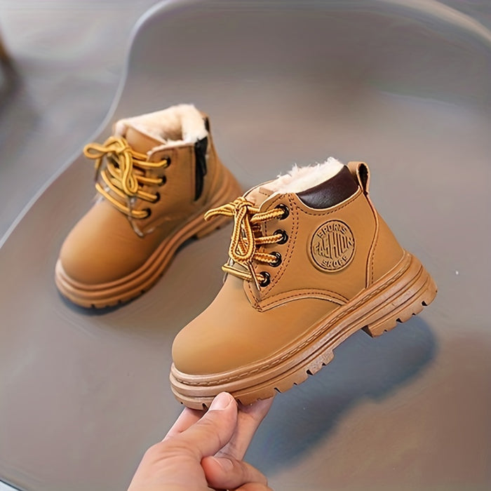 corlado | Wasserfeste Fleece-Winterstiefel für Jungen – Mit Warmfutter & Profilsohle