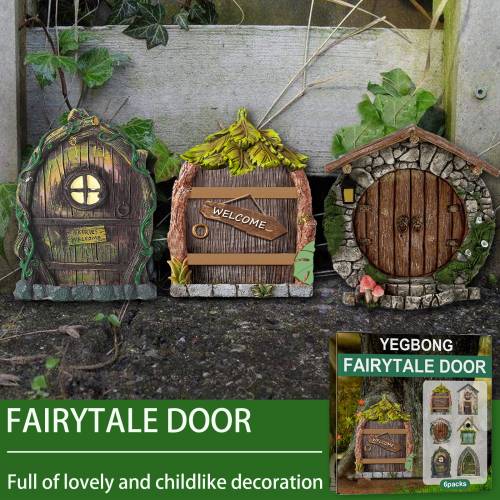 Miniatur Feentür für den Garten