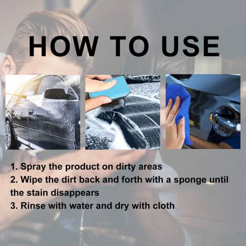 Konzentriertes Autoshampoo